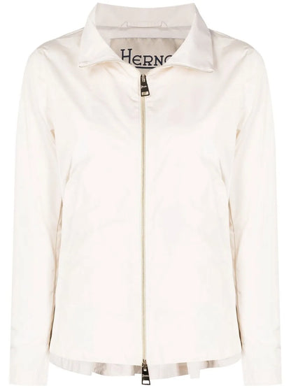 Zippered High-Neck Jacket