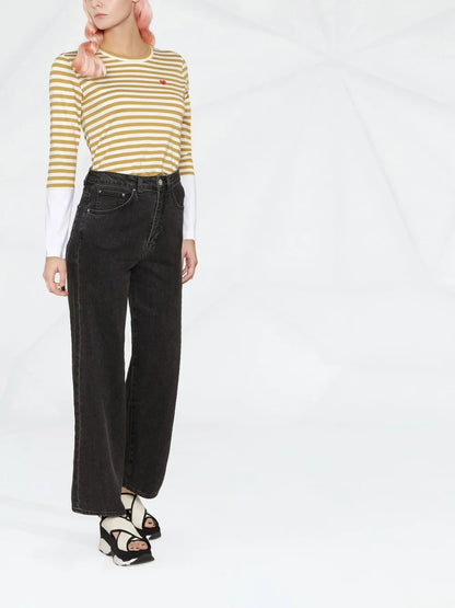 Striped Long-Sleeved T-Shirt