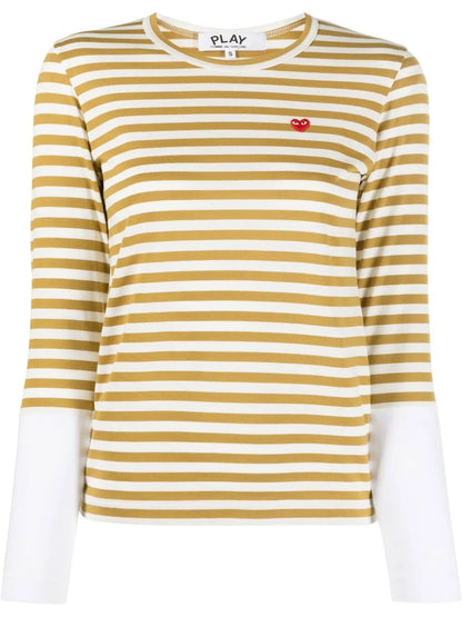 Striped Long-Sleeved T-Shirt