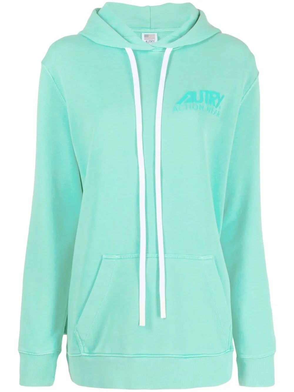 Tonal Logo Print Hoodie