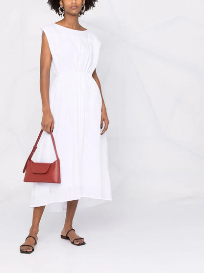 Asymmetric Midi Dress