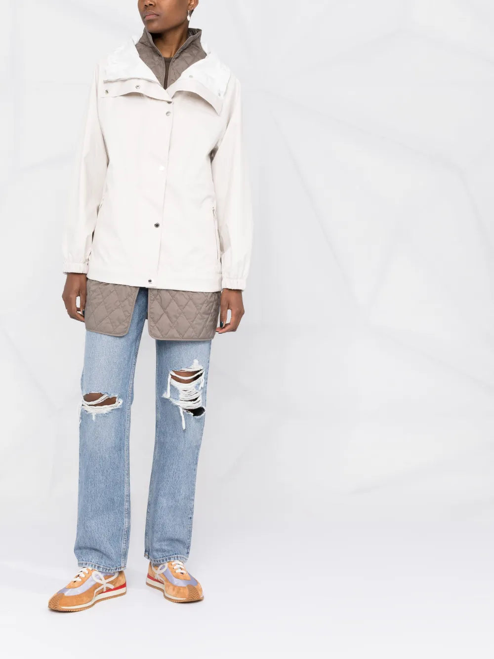 Romea-Adb Layered Parka Coat