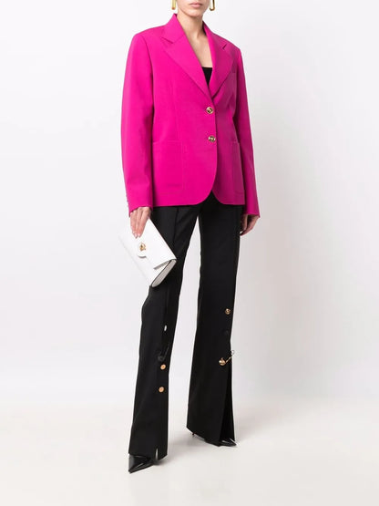 Single-Breasted Fitted Blazer