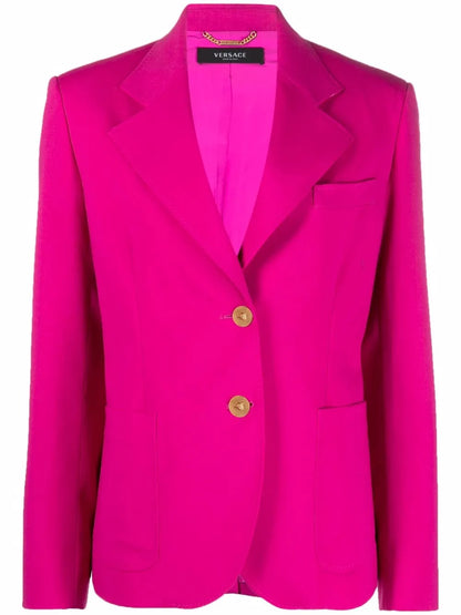 Single-Breasted Fitted Blazer