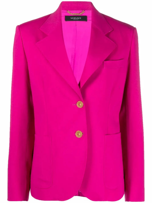 Single-Breasted Fitted Blazer