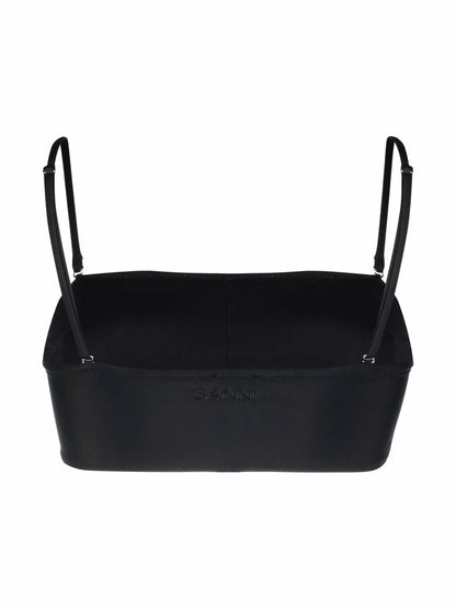 Square-Neck Bikini Top