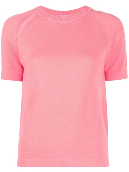 Short-Sleeve Knitted Top