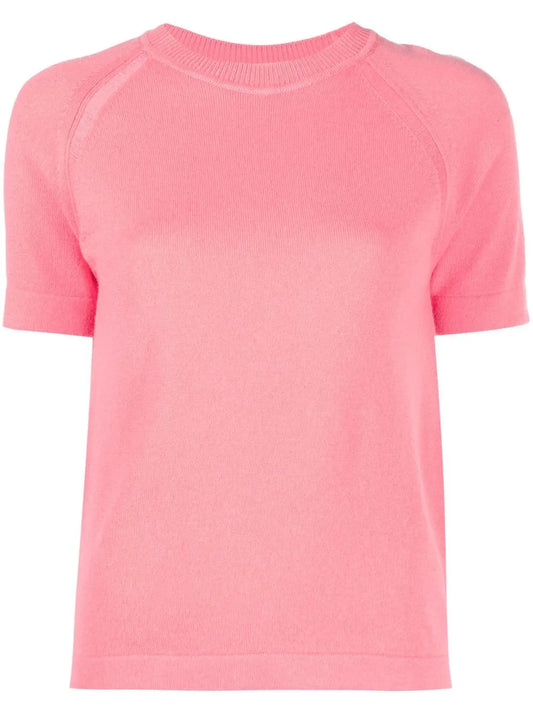Short-Sleeve Knitted Top