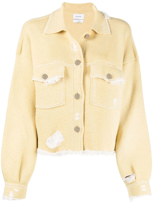 Fringed Denim Jacket