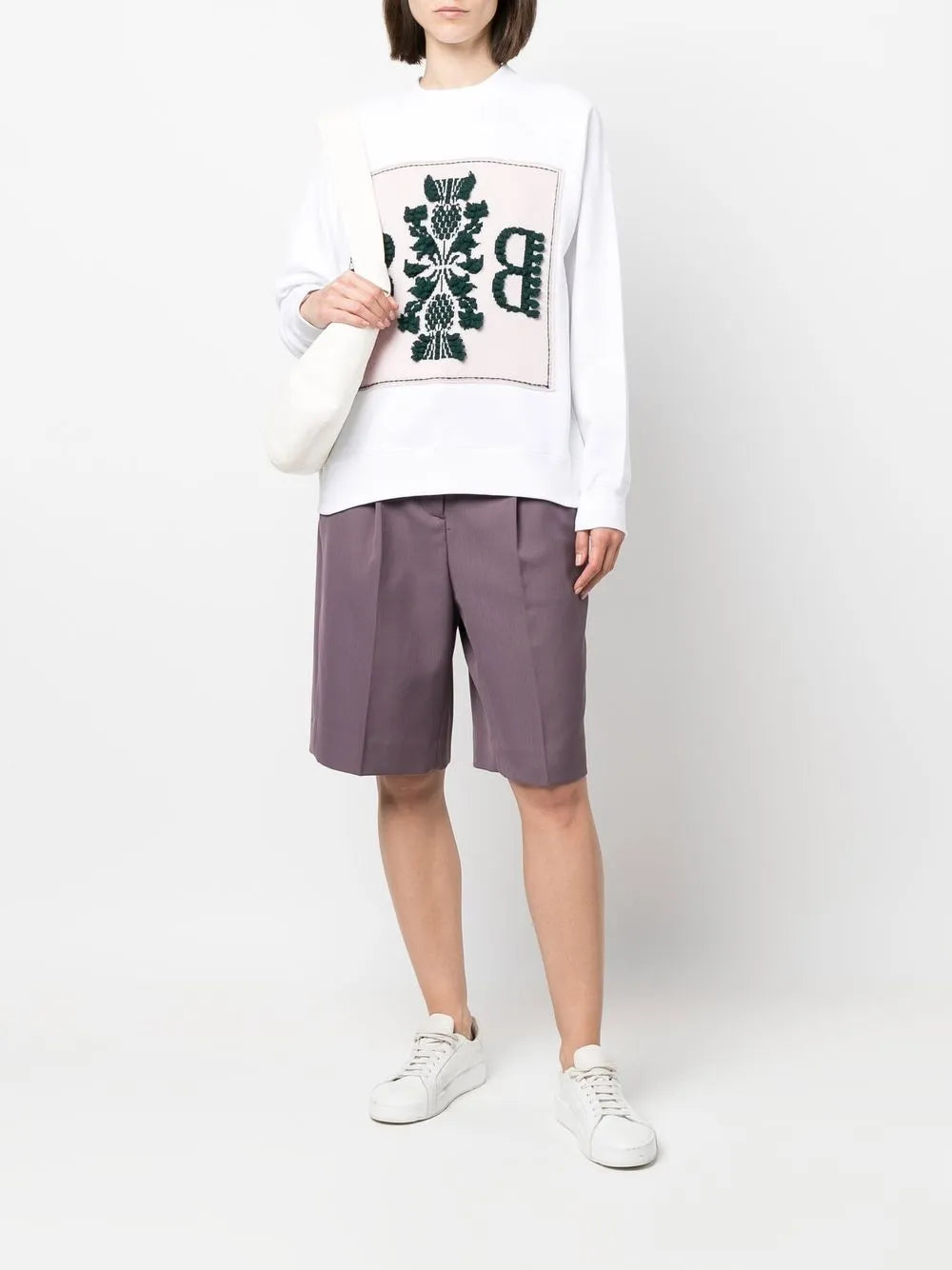 Logo-Patch Sweatshirt