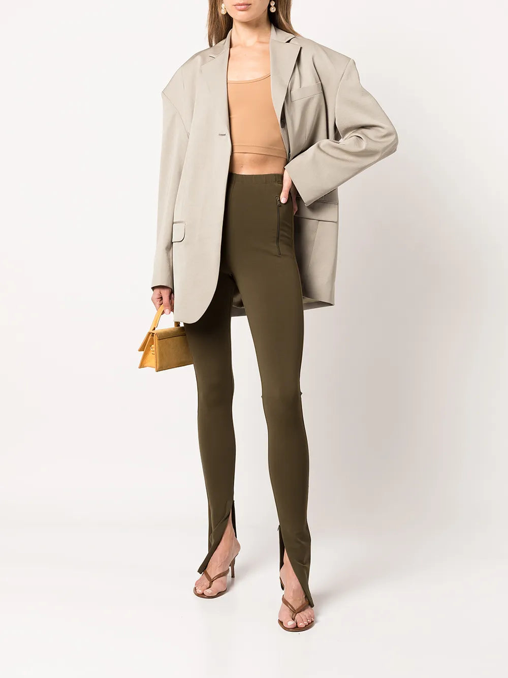 High-Waisted Long Leggings