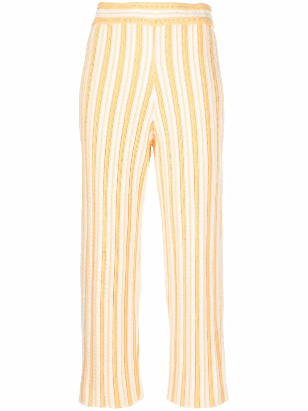 Striped Cropped Trousers