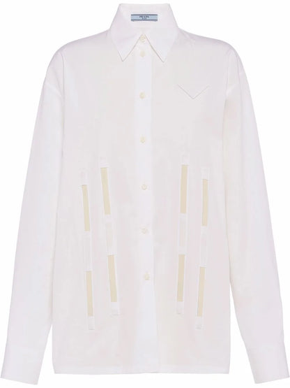 Long-Sleeve Cotton Shirt