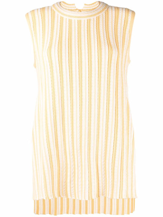 Rib-Knit Sleeveless Top