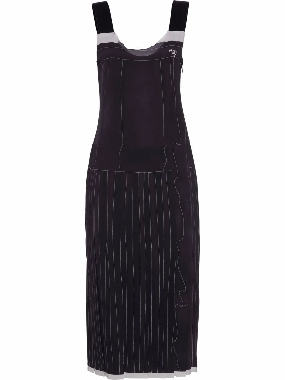 Sleeveless Silk Midi Dress
