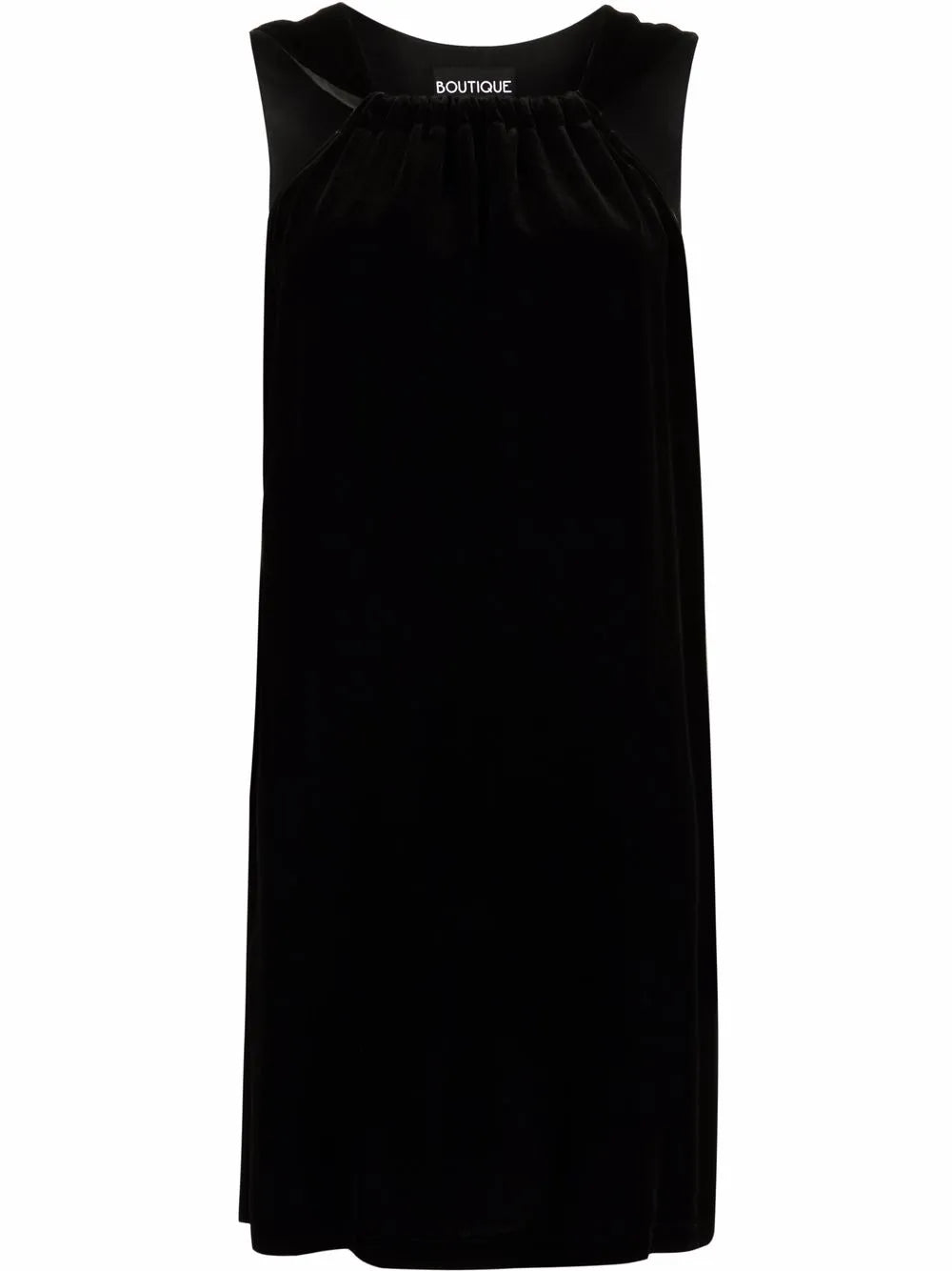 Sleeveless Shift Mini Dress