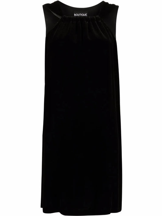 Sleeveless Shift Mini Dress