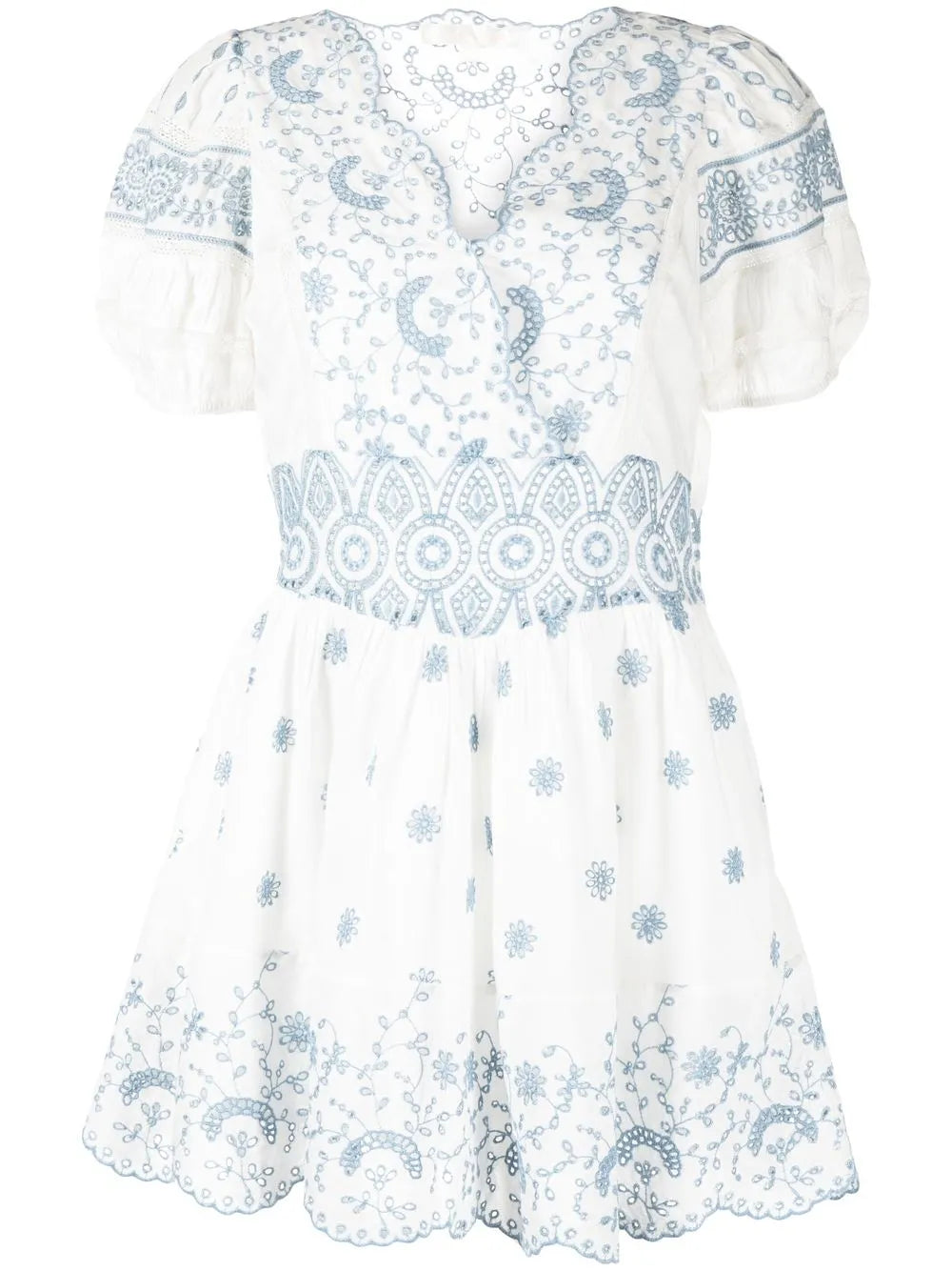 Valente Broderie-Anglaise Mini Dress