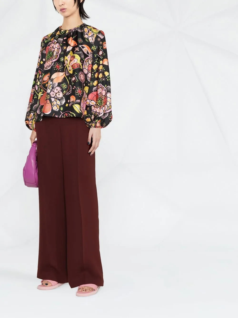 Charming Silk Blouse