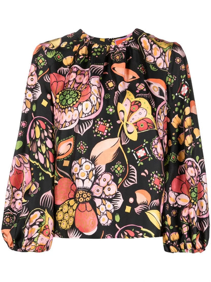 Charming Silk Blouse