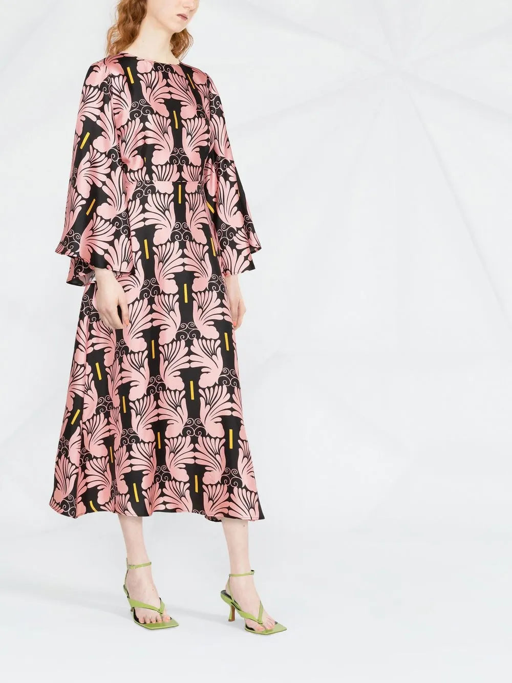Sorella Printed Silk Dress