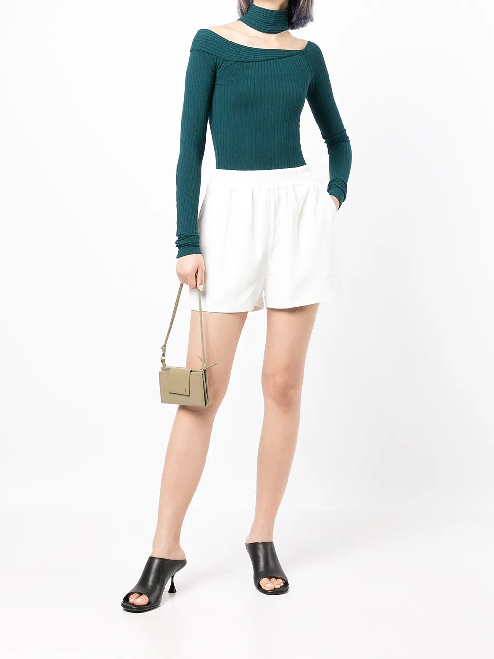 Slim-Fit Track Shorts