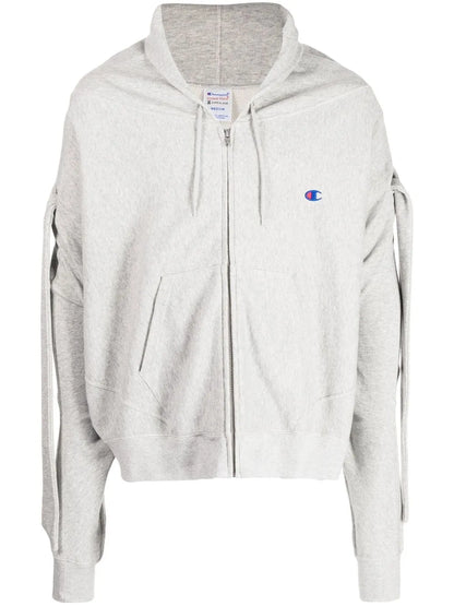 Draped Long Sleeve Hoodie