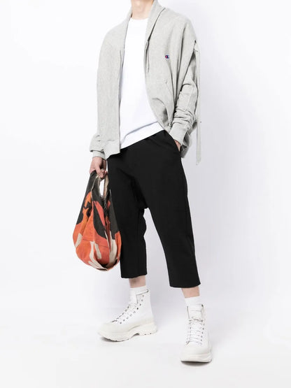 Draped Long Sleeve Hoodie