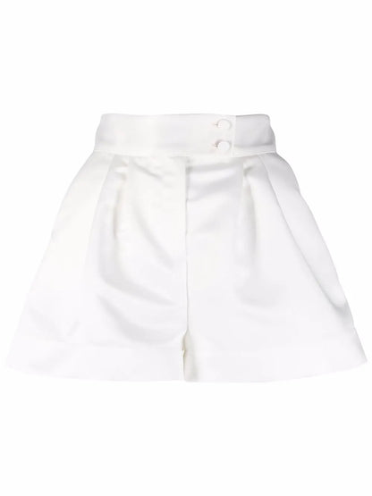 Pleated Tailored Shorts