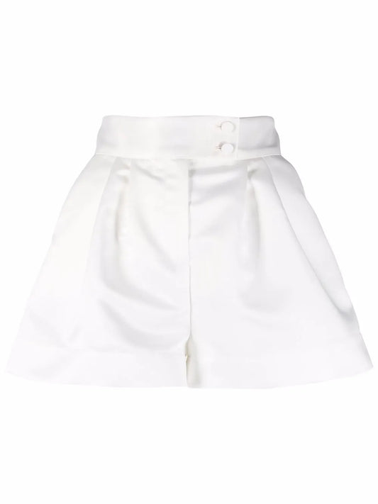 Pleated Tailored Shorts