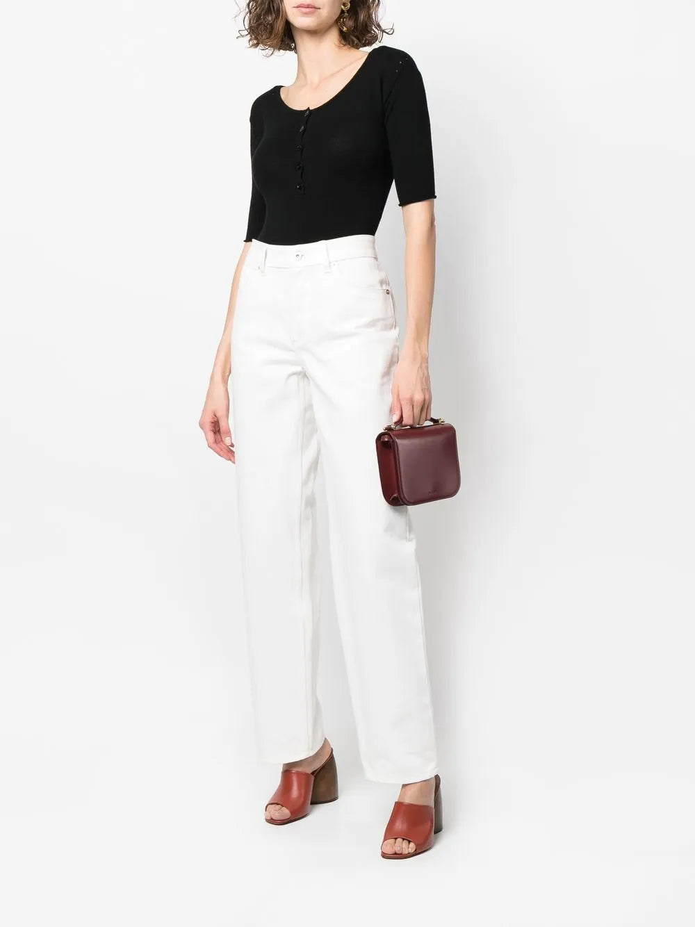 Knitted Henley Shirt