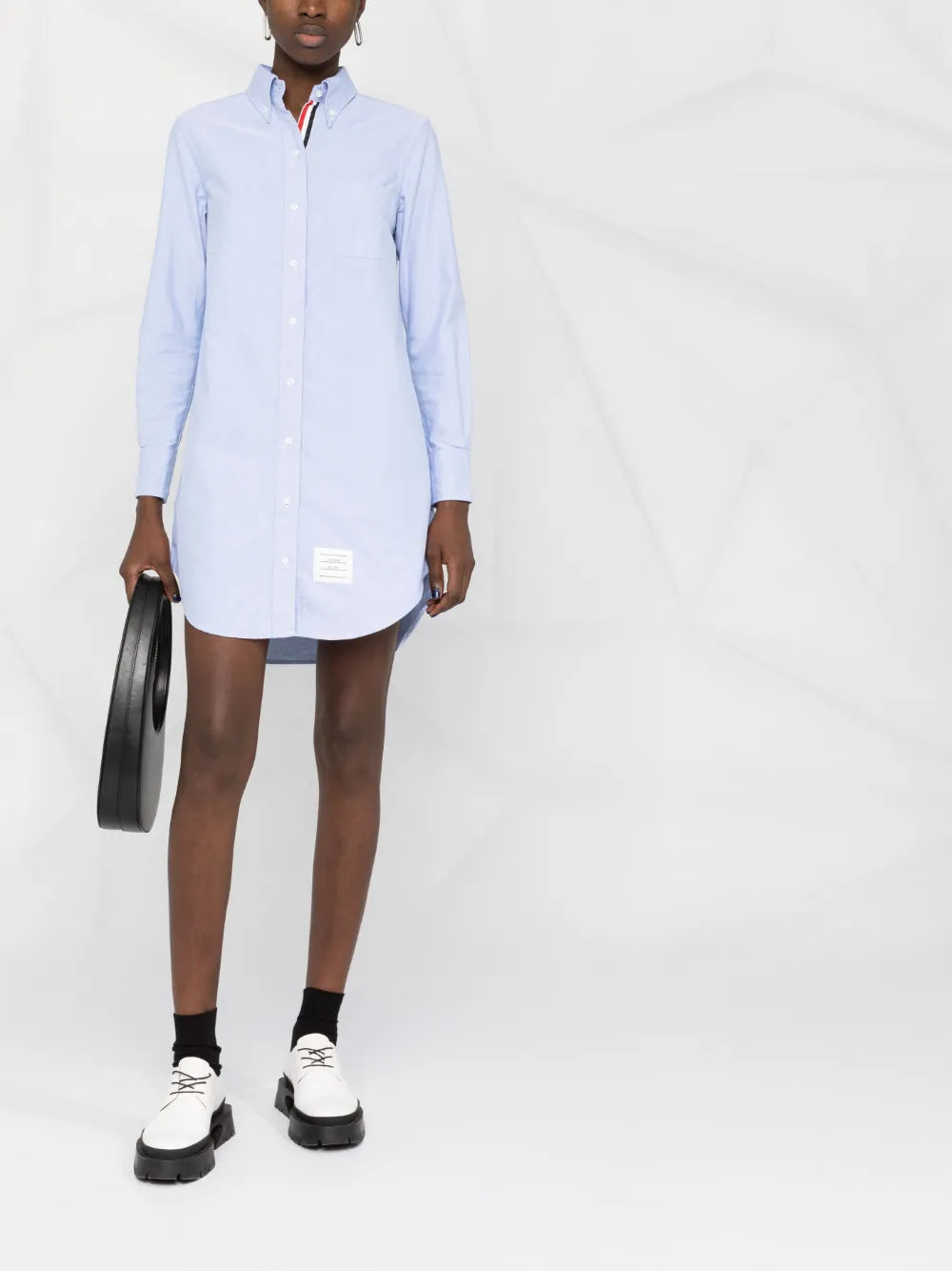 Rwb Trim Shirt Dress