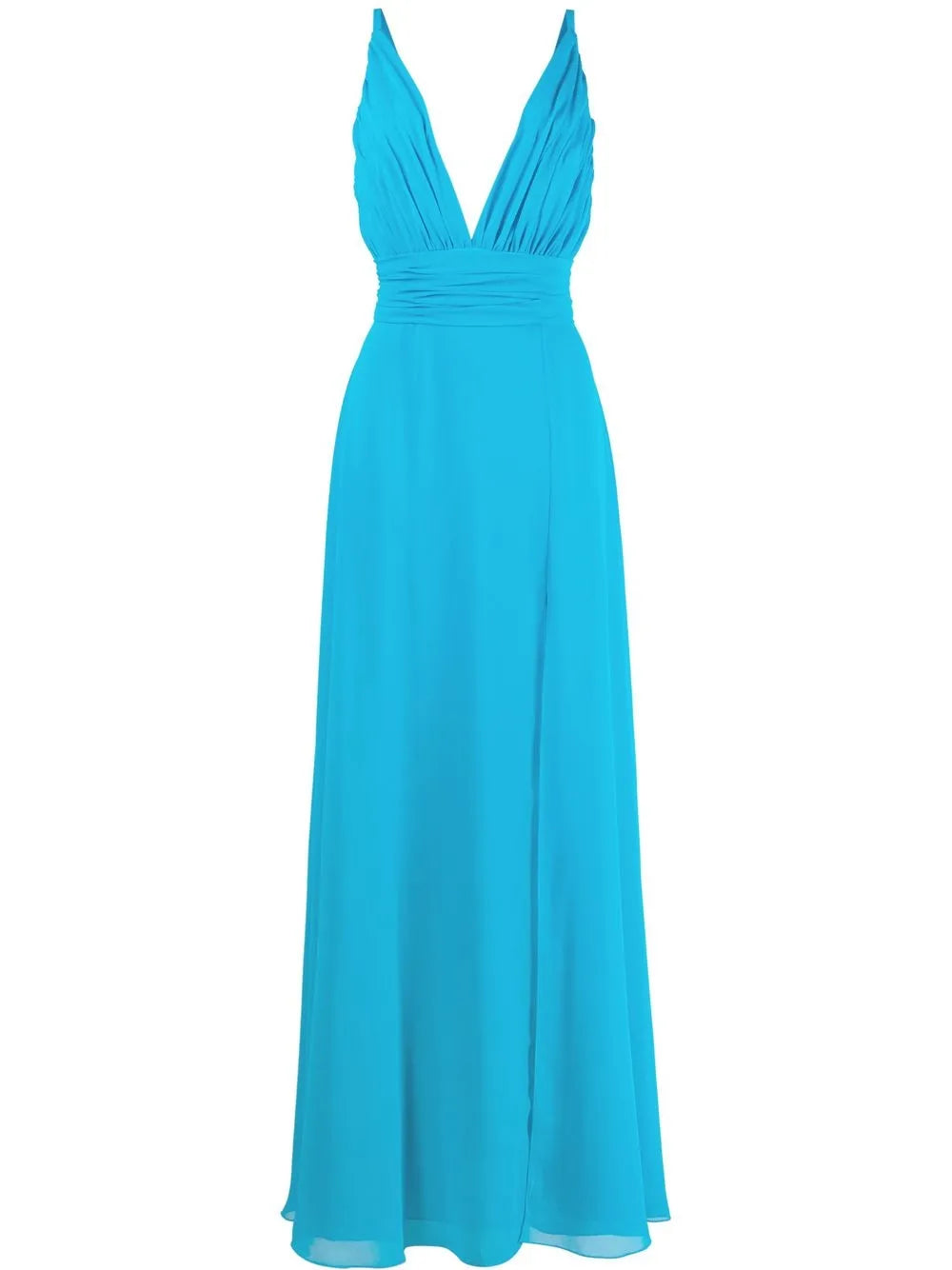 V-Neck Sleeveless Gown