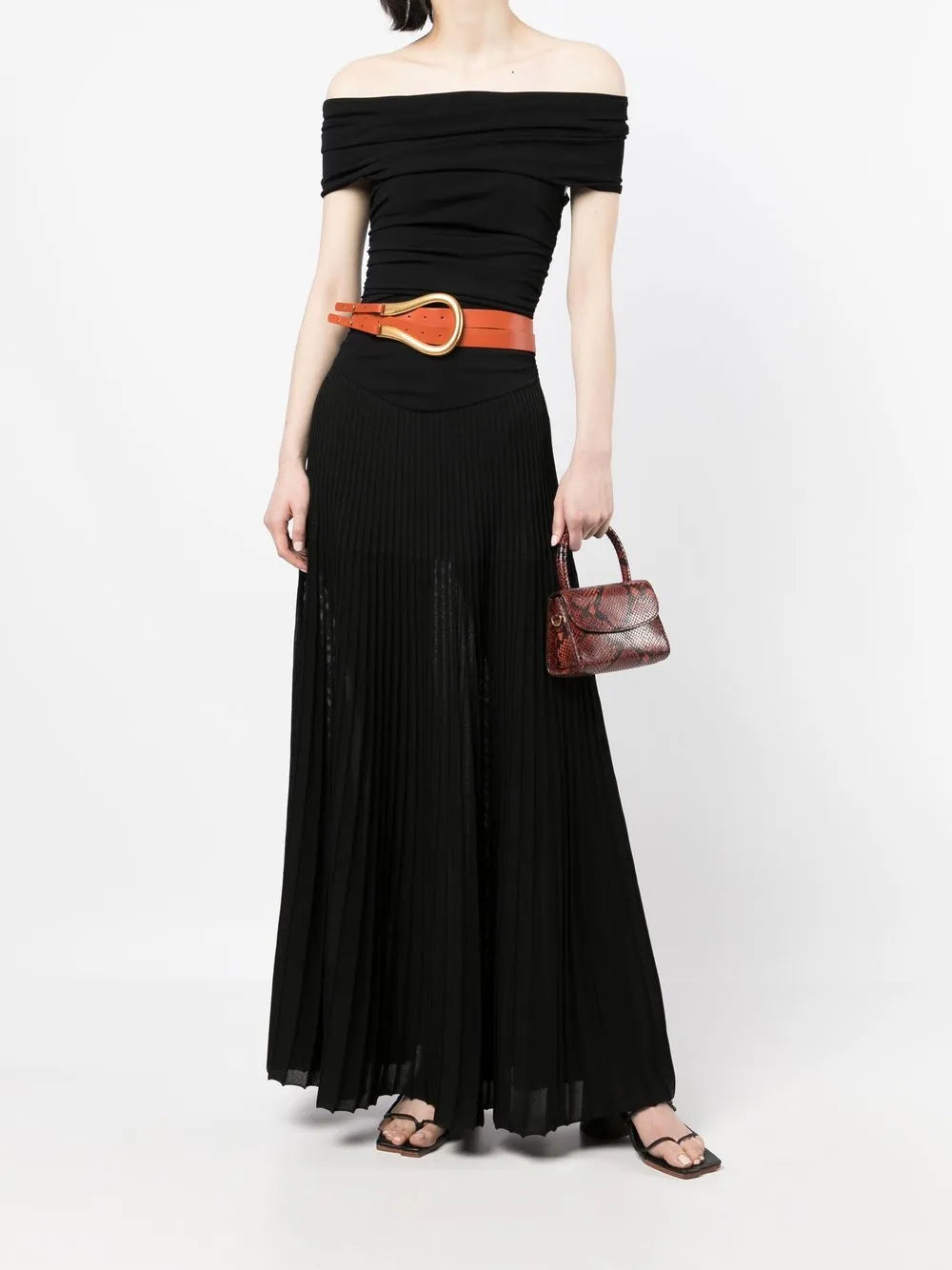 The Marca Ruched-Bodice Dress