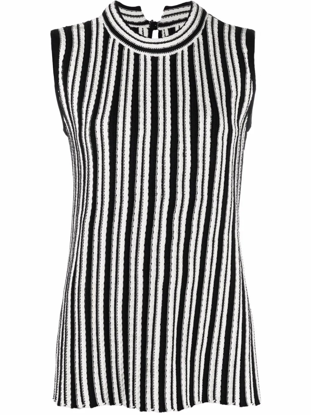 Rib-Knit Sleeveless Top