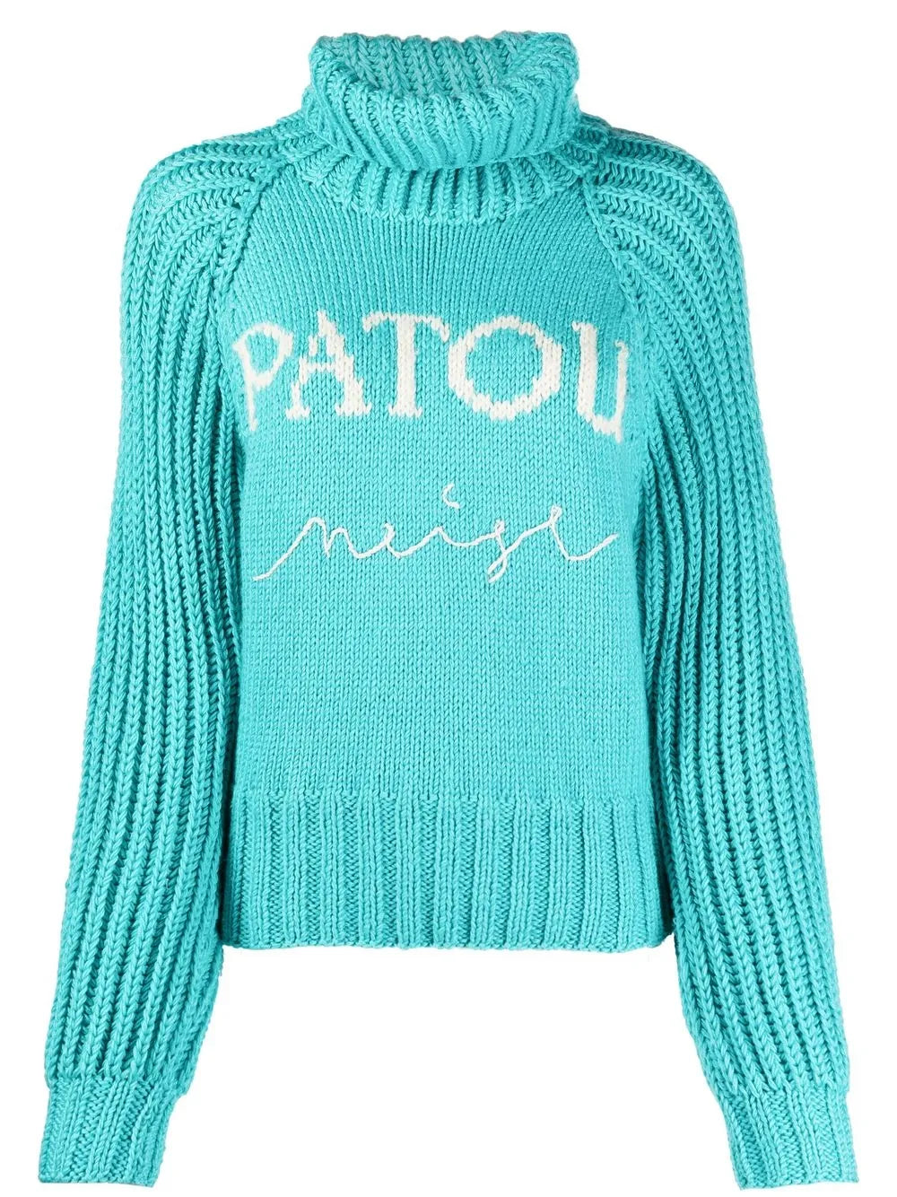 Intarsia-Knit Logo Jumper