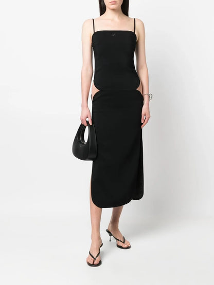 Cut-Out Boydcon Midi Dress