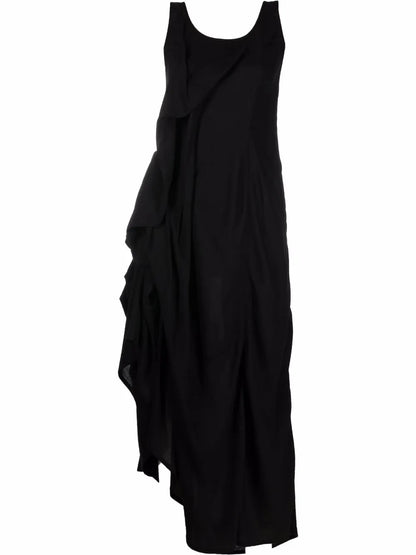 Ruffle-Trim Detail Dress
