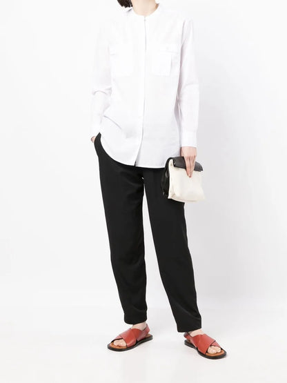 Drawstring Tapered Trousers