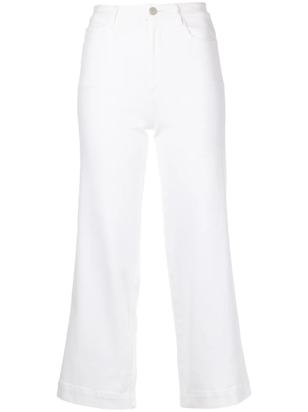 High-Waist Cropped Jeans