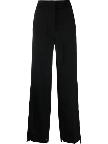 Straight-Leg Cargo-Pocket Trousers