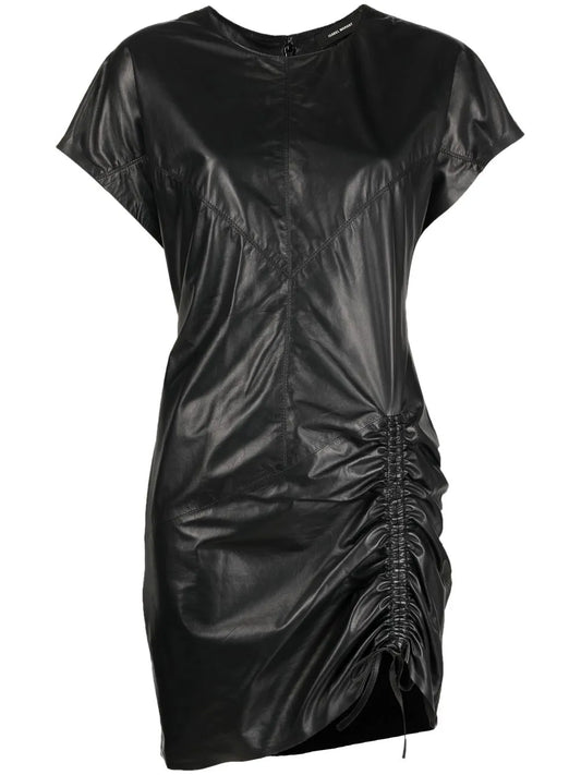 Adelissa Leather Dress