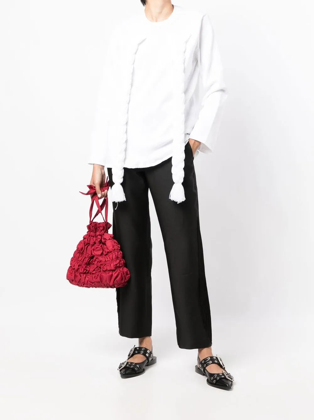 Straight-Leg Trousers