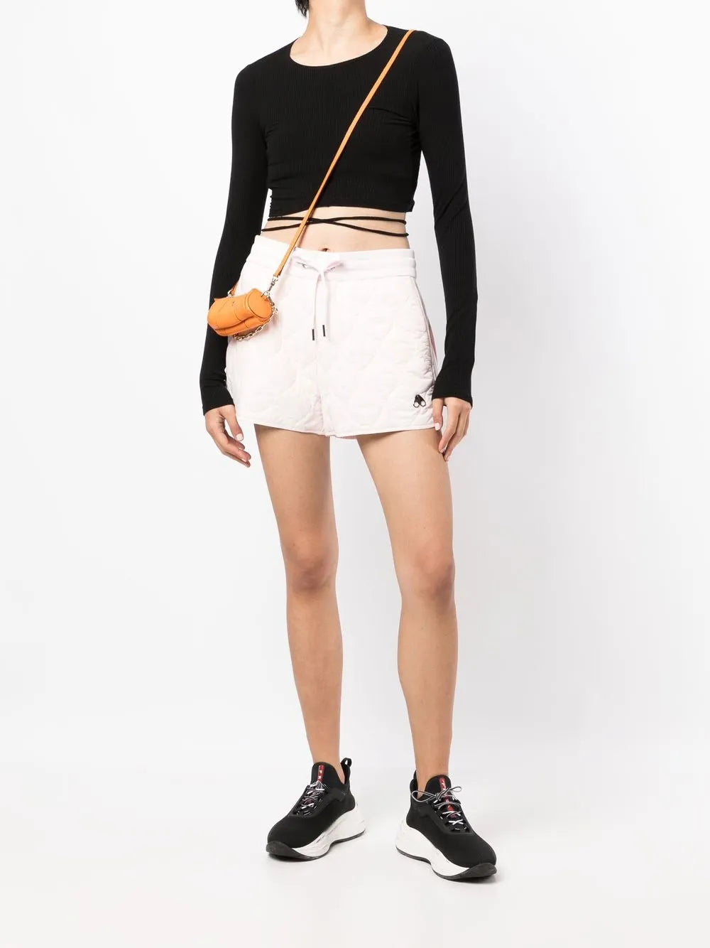 Quilted Recycled Nylon Shorts
