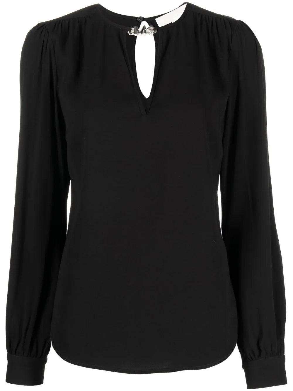 Long Puff Sleeve Blouse