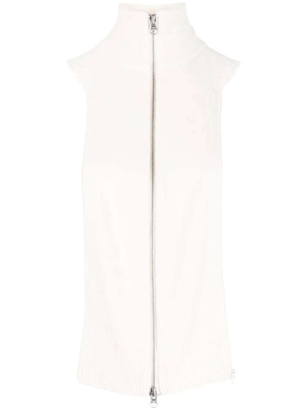 High-Neck Cashmere Knitted Top