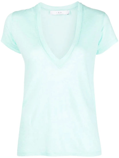 V-Neck Short-Sleeved T-Shirt