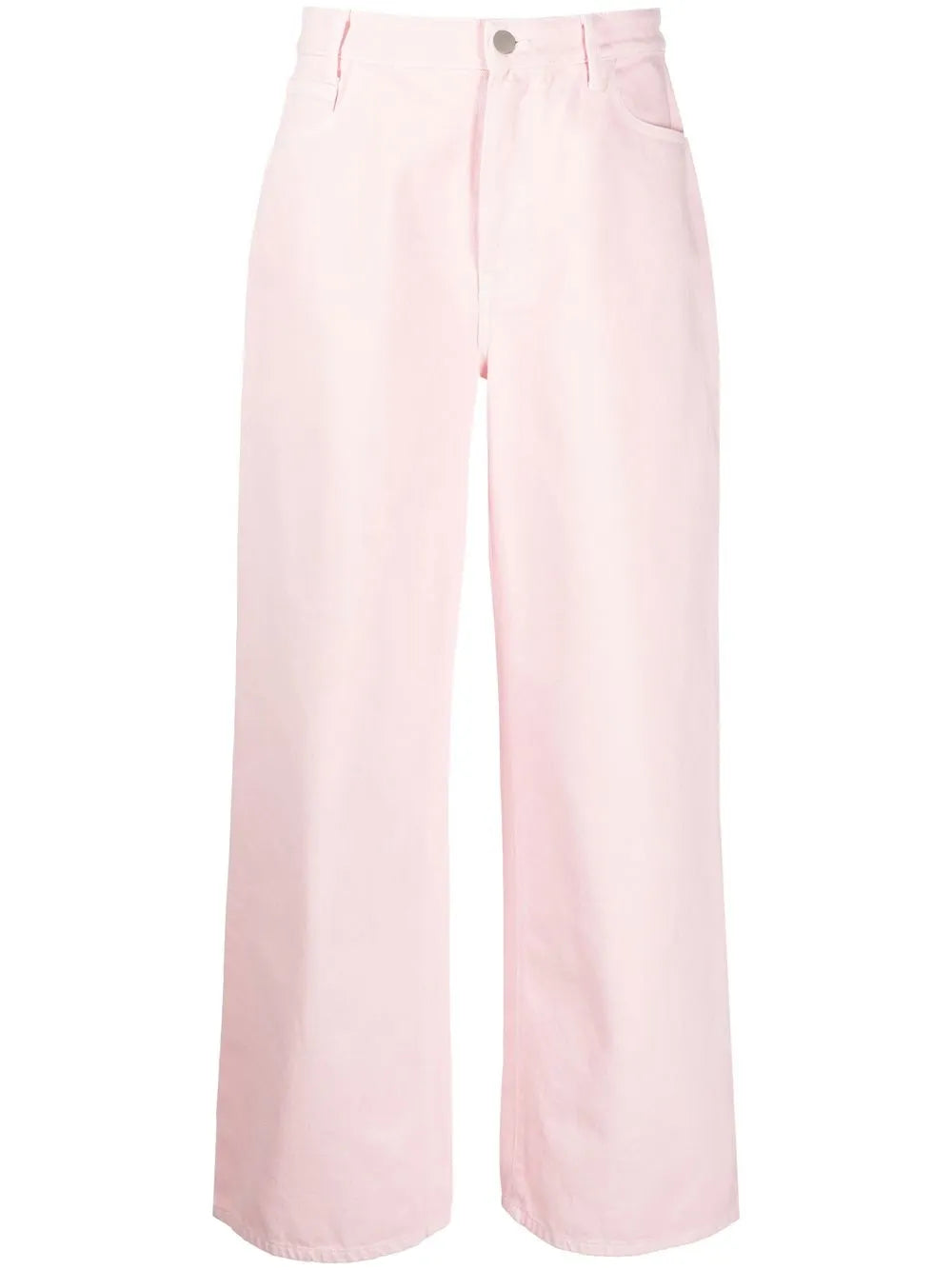 Wide-Leg Denim Jeans