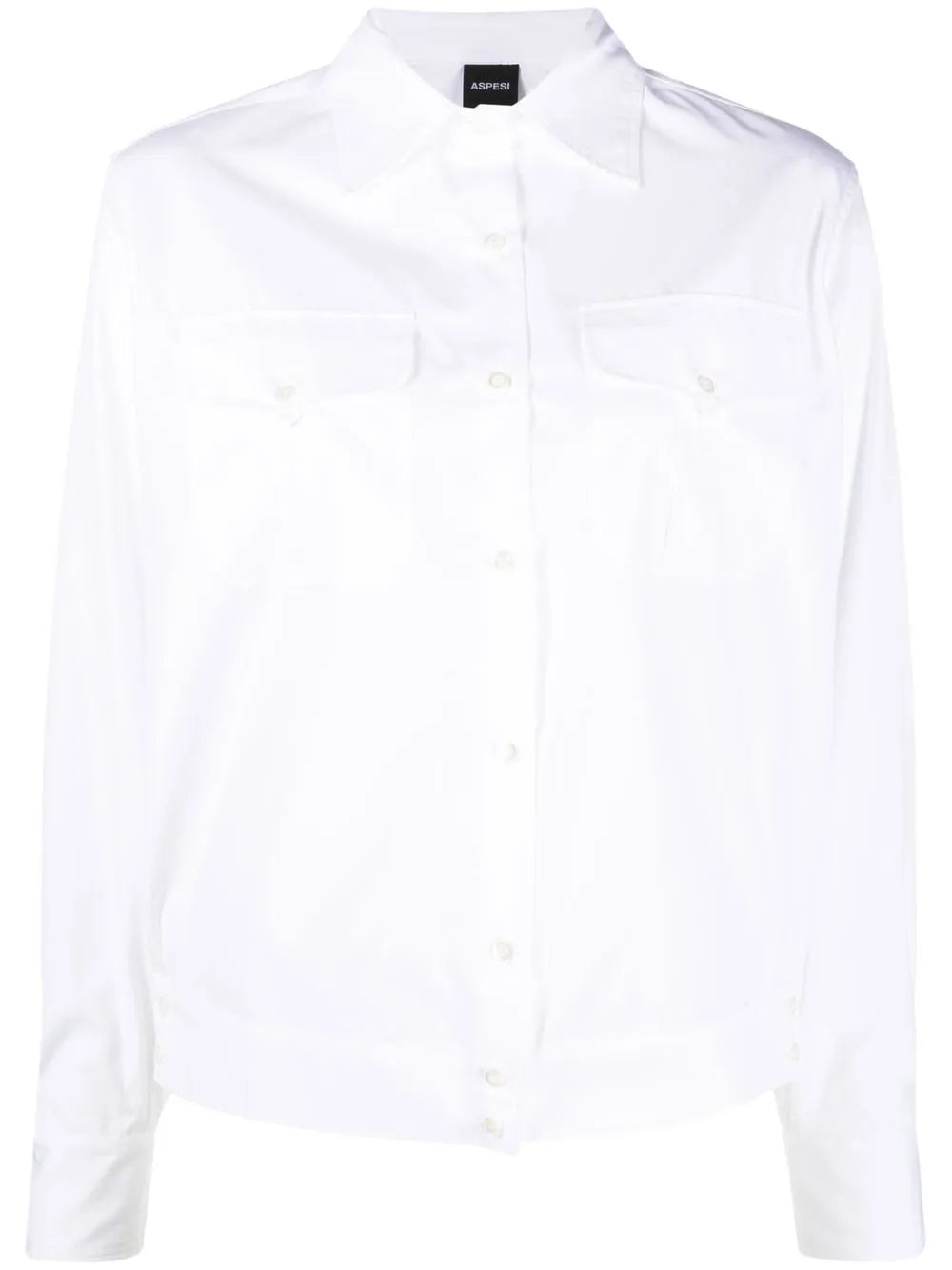 Long-Sleeved Cotton Shirt