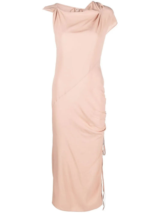 Asymmetric Midi Dress